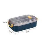 Insulated Bento Lunch Box | Superior Temperature Retention & Multi-Compartment Design for Office, School & On-the-Go Meals
