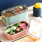 Insulated Bento Lunch Box | Superior Temperature Retention & Multi-Compartment Design for Office, School & On-the-Go Meals