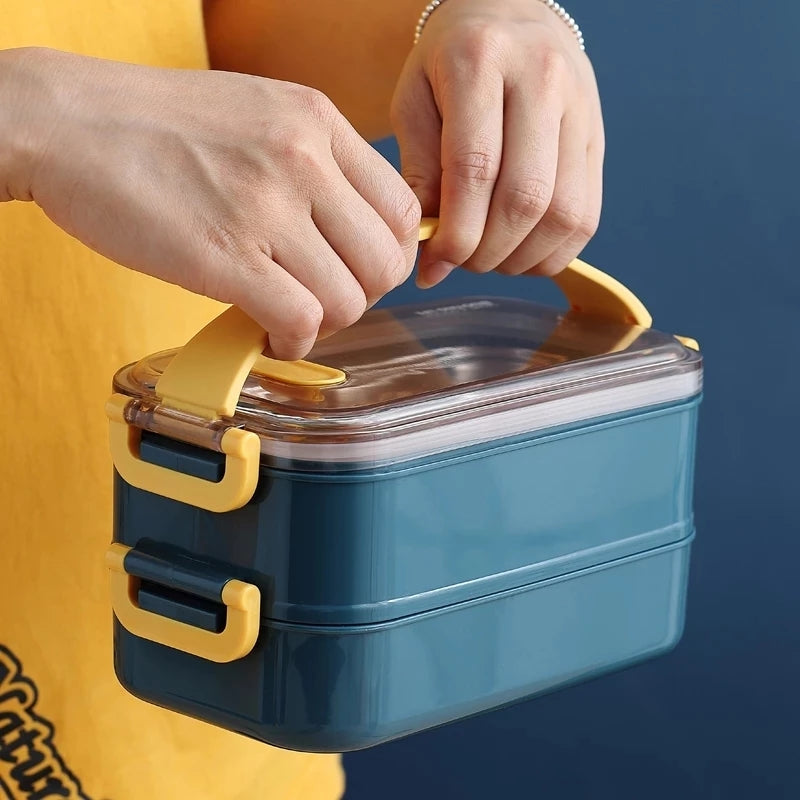 Insulated Bento Lunch Box | Superior Temperature Retention & Multi-Compartment Design for Office, School & On-the-Go Meals