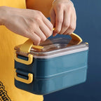 Insulated Bento Lunch Box | Superior Temperature Retention & Multi-Compartment Design for Office, School & On-the-Go Meals