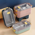Insulated Bento Lunch Box | Superior Temperature Retention & Multi-Compartment Design for Office, School & On-the-Go Meals