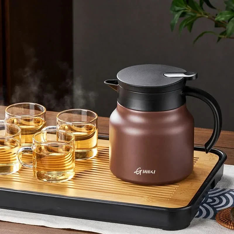 Insulated Teapot with Infuser – 800ml Stainless Steel