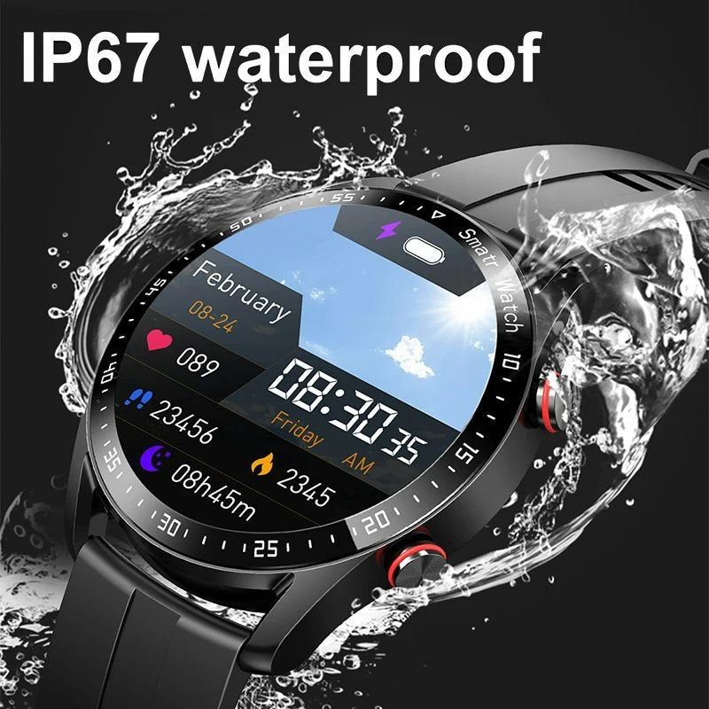 PulseTrack Smartwatch – Stylish Health Tracker for Connectivity