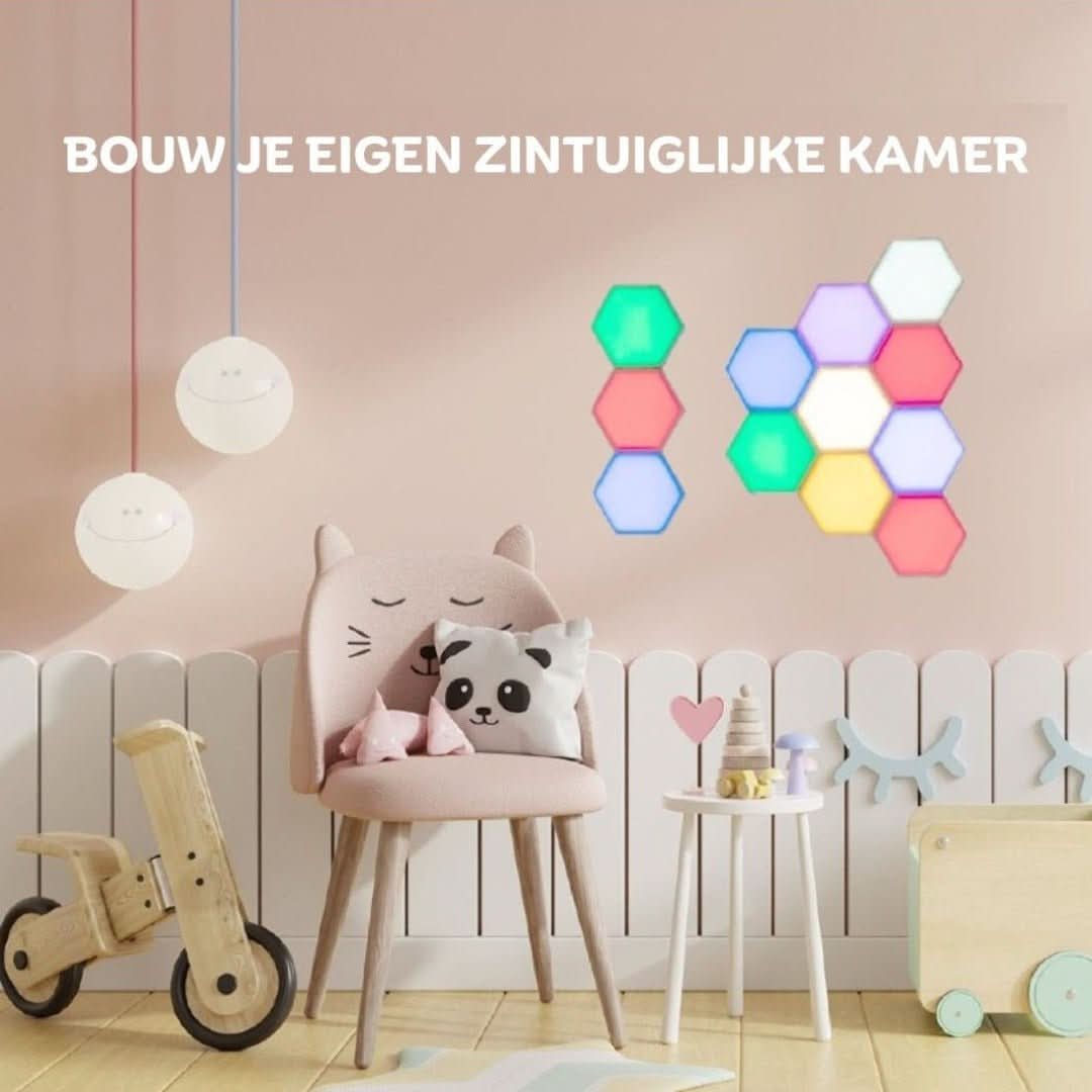 Interactive Hexagonal Lighting - GlowHex