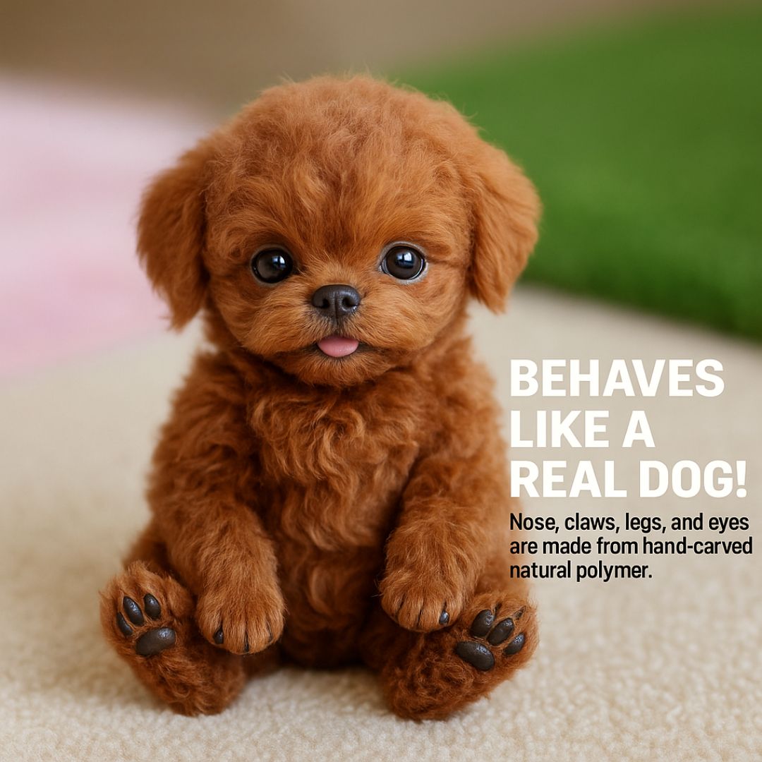 Interactive Robot Puppy Toy with Realistic Lifelike Design