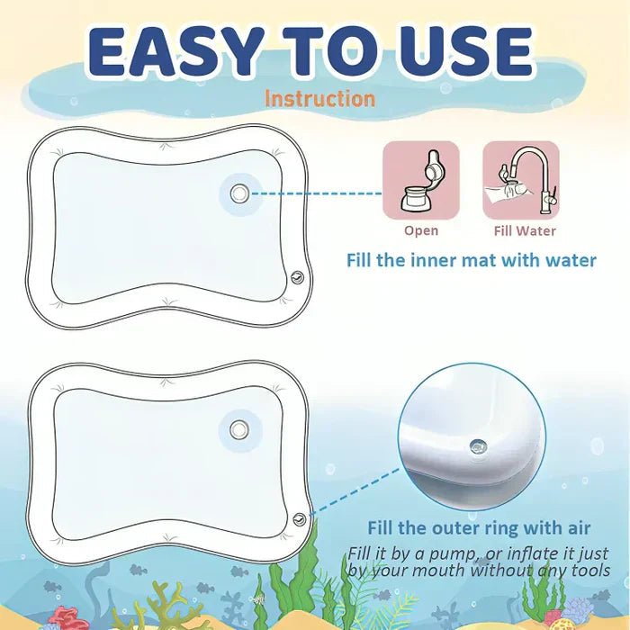 Interactive Water Play Mat for Cats - AquaPaws