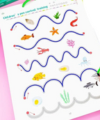 Reusable Kids Learning Writing Practice Book