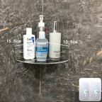 Invisible colored wall-mounted floating shelves