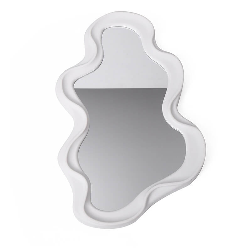 Irregular Wave Wall Mirror