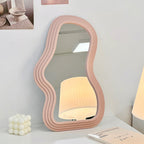 Irregular Wave Wall Mirror