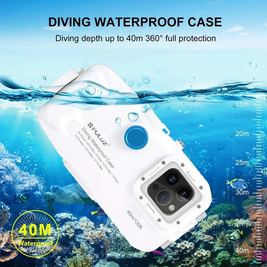 40 Meter Sealed Waterproof iPhone Case