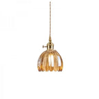 Glass Flower Pendant Light – Japanese Style