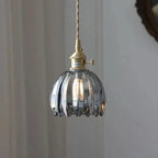 Glass Flower Pendant Light – Japanese Style