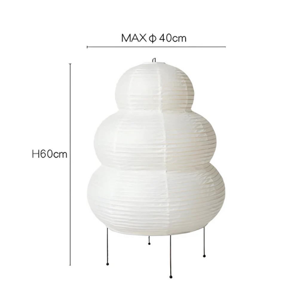 Japanese Wabi-Sabi Floor Lamp - SereneAura