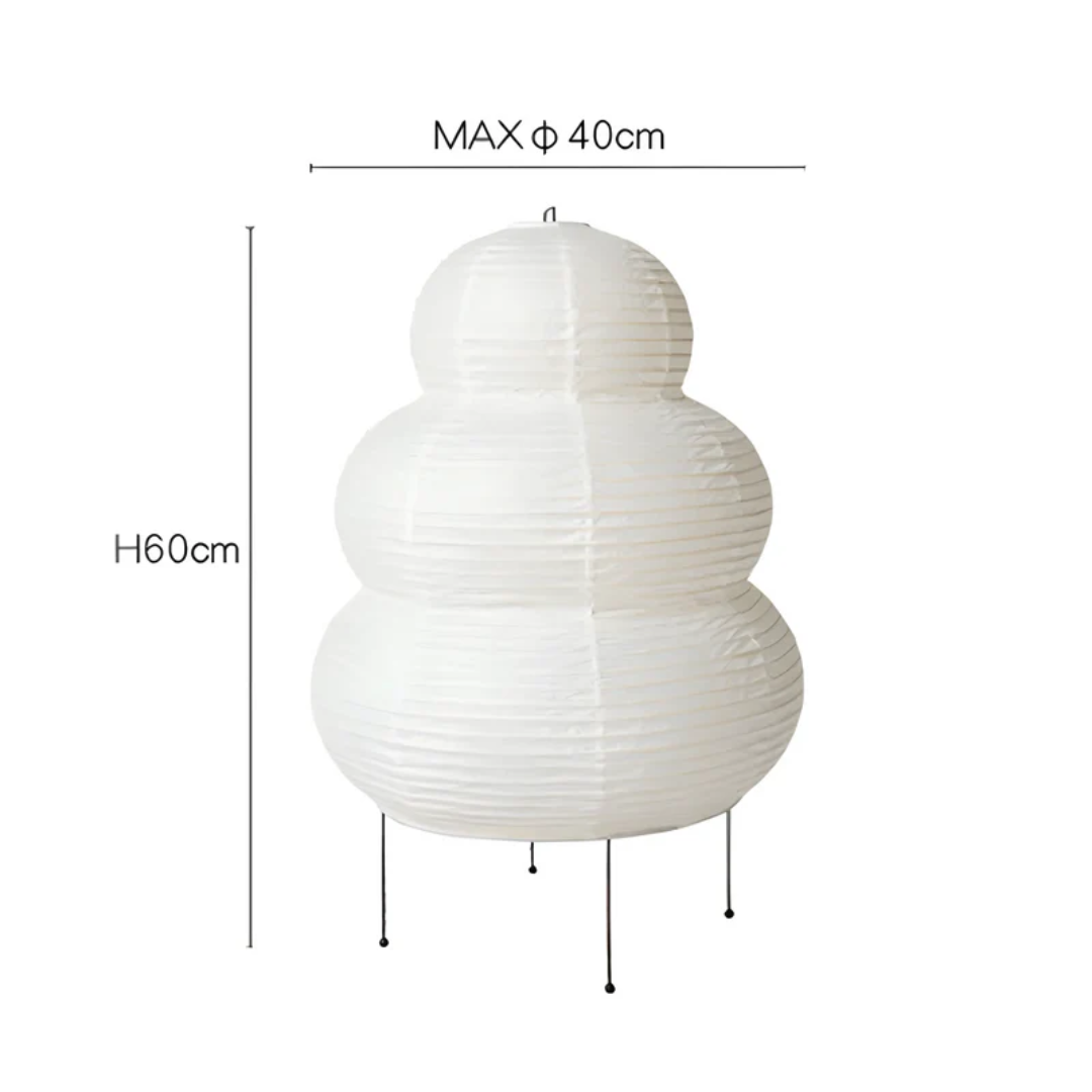 Japanese Wabi-Sabi Floor Lamp - SereneAura