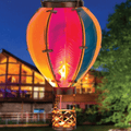 SolarBalloon - Solar-powered balloon lights for elegant outdoor lighting