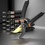 Precision Garden Pruning Shears with Sharp Steel Blades