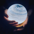 LuminaGlow Moon Lamp - Magical Ambient Lighting with Adjustable Light