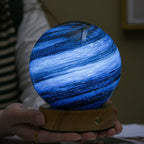 LuminaGlow Moon Lamp - Magical Ambient Lighting with Adjustable Light