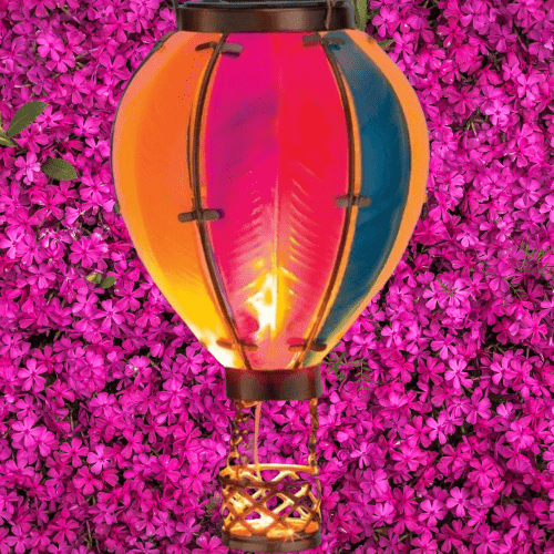 SolarBalloon - Solar-powered balloon lights for elegant outdoor lighting