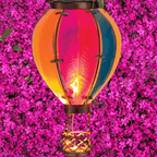 SolarBalloon - Solar-powered balloon lights for elegant outdoor lighting