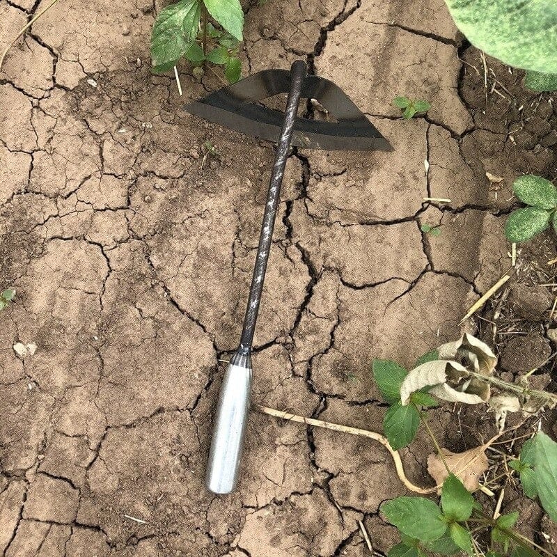 HollowHoe Pro | Sharp Steel Gardening Hoe for Soil