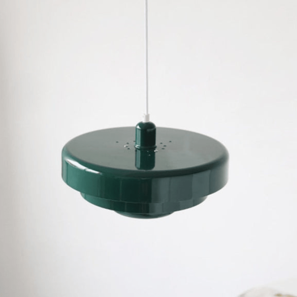 Elegant three-level pendant light in macaron colors