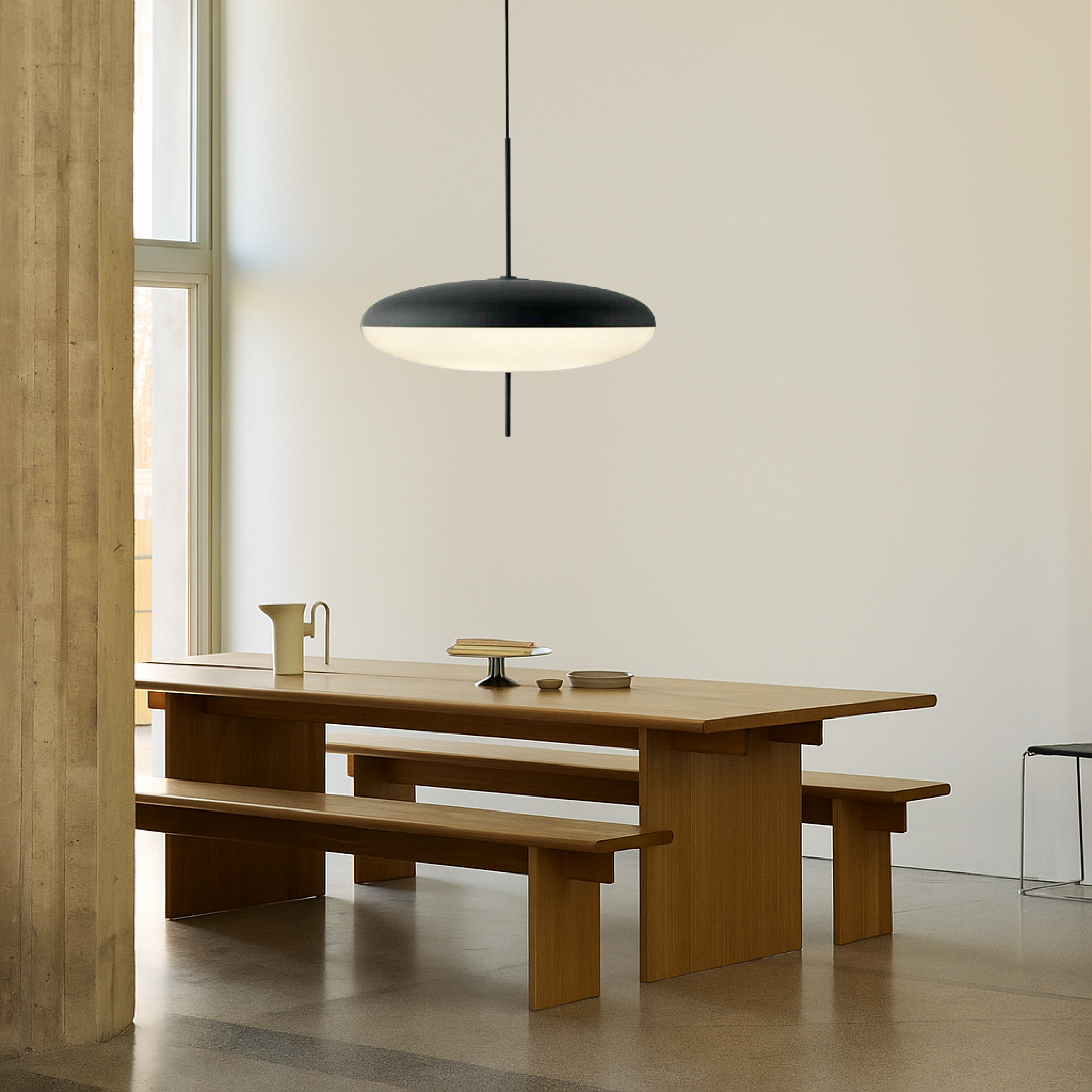 Danish Pendant Lamp in Bauhaus Style
