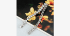 Diamond Eternity Bracelet in Silver Color - Round Cut Diamond Zircon Stones - Let You Look Stunning