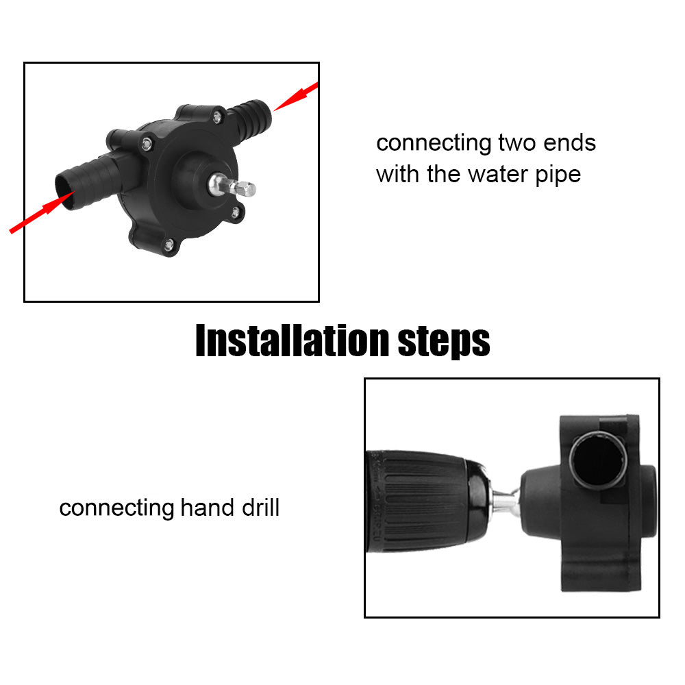 Portable Electric Hand Drill Pump