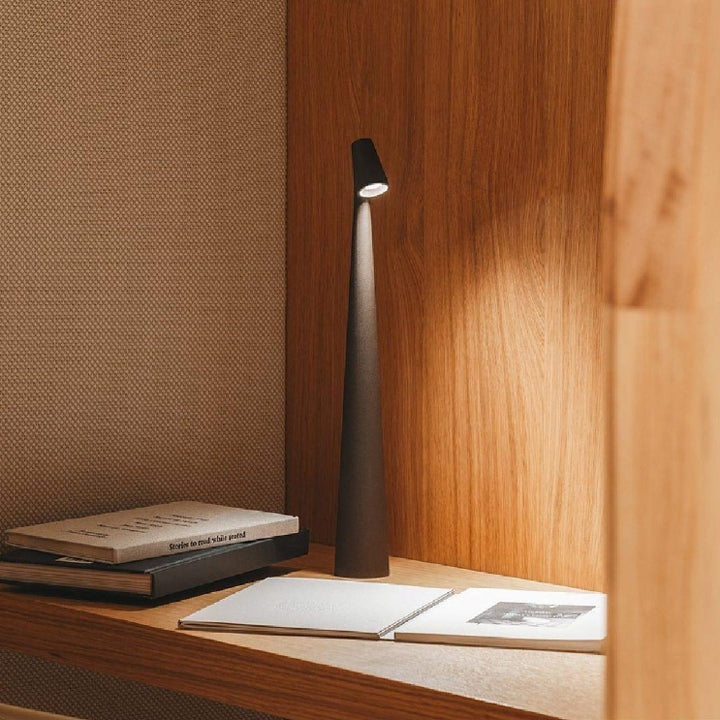 Sculpting table lamp
