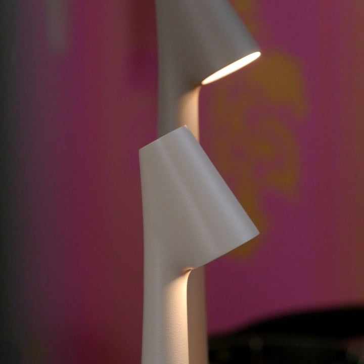 Sculpting table lamp
