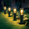 Solar path lights, solar outdoor lights up to 14 hrs. Outdoor waterproof, IP65 waterproof solar garden lights for paths walkways