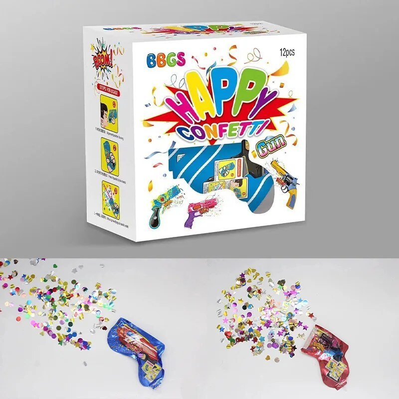PartyPop Blaster - Instant confetti - Portable party magic!