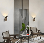 Modern Curved Wall Lamp with LED Light