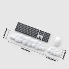 Cloud-shaped Keyboard & Mouse Wrist Rest