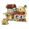 Ancient Honey Bee & Bacon Shops Micro Building Set Collection