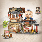 Ancient Honey Bee & Bacon Shops Micro Building Set Collection
