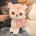 Blossom & Maple Kawaii Pink Brown Deer Plushies