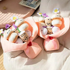 Boba Bubble Tea Flower Bouquet Plushie