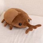 Brown Kawaii Dung Beetles Plushies