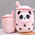 Bubble Tea Panda Family Plushies