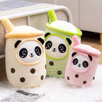 Bubble Tea Panda Family Plushies