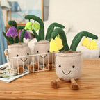 Fuzzy Fella Flower Pot Plush