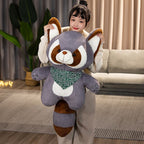 Bushy and Buster the Raccoon Plushies