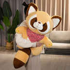 Bushy and Buster the Raccoon Plushies