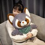 Bushy and Buster the Raccoon Plushies