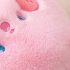 Buttons the Fluffy Pink Bunny Plushie