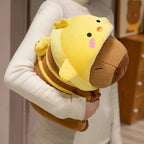 Capybara Animal Cosplay Hat Plushies
