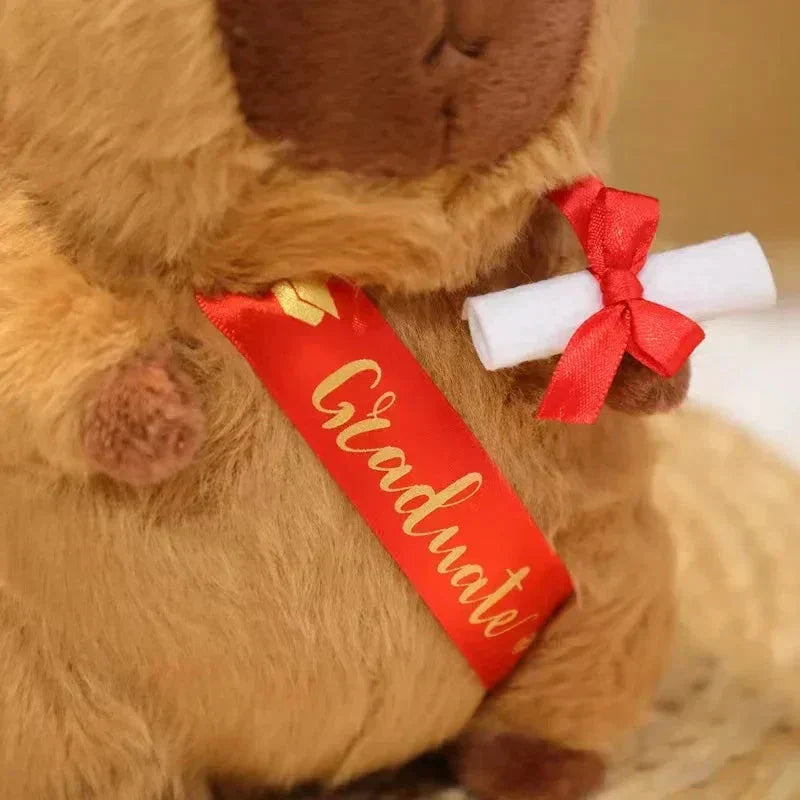 Capybara Graduation Plushies